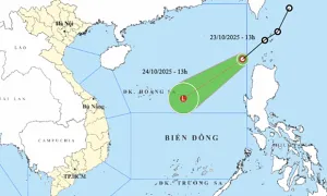 Áp thấp nhiệt đới vào Biển Đông Áp thấp nhiệt đới vào Biển Đông